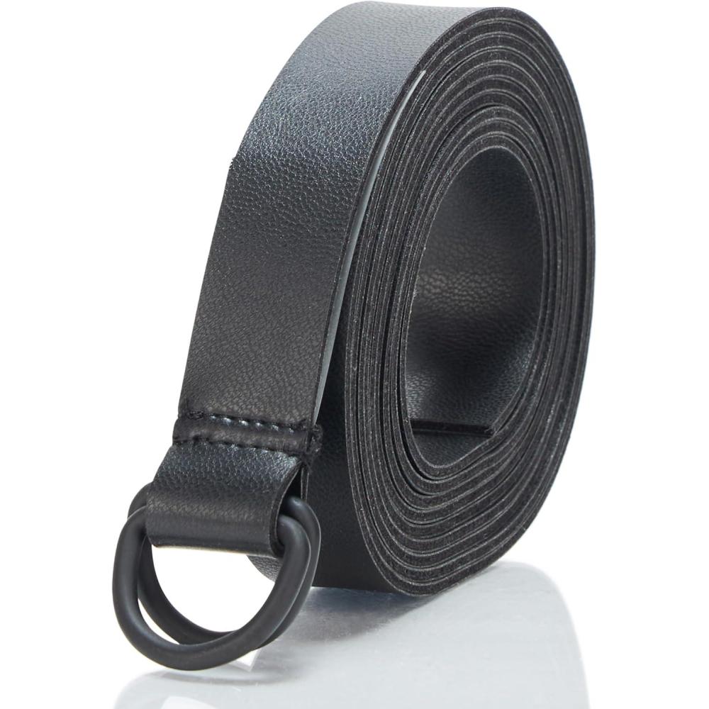 imageNORMA KAMALI SKINNY BELT XL BLACK ONE SIZE