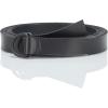 NORMA KAMALI SKINNY BELT XL, BLACK, ONE SIZE
