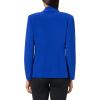 Norma Kamali Women’s Classic Single Breasted Jacket(Electric Blue)