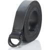 NORMA KAMALI SKINNY BELT XL, BLACK, ONE SIZE