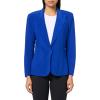 Norma Kamali Women’s Classic Single Breasted Jacket(Electric Blue)