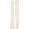 Norma Kamali womens Long Gloves(Cream)