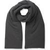 Norma Kamali womens Long Scarf(Dark Heather Grey)