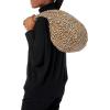 Norma Kamali Women’s Spliced Reversible Sleeveless Sleeping Bag Vest(Bb Leopard)