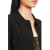 Norma Kamali womens Girl Jacket(Black)