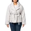 Norma Kamali womens Hooded Sleeping Bag Coat Short(Dove)