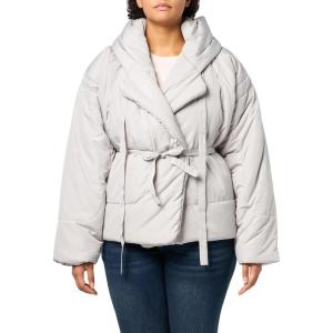 Norma Kamali womens Hooded Sleeping Bag Coat Short(Dove)