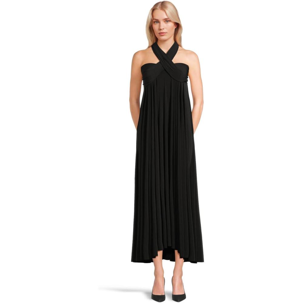 imageNorma Kamali Womens Convertible GownBlack