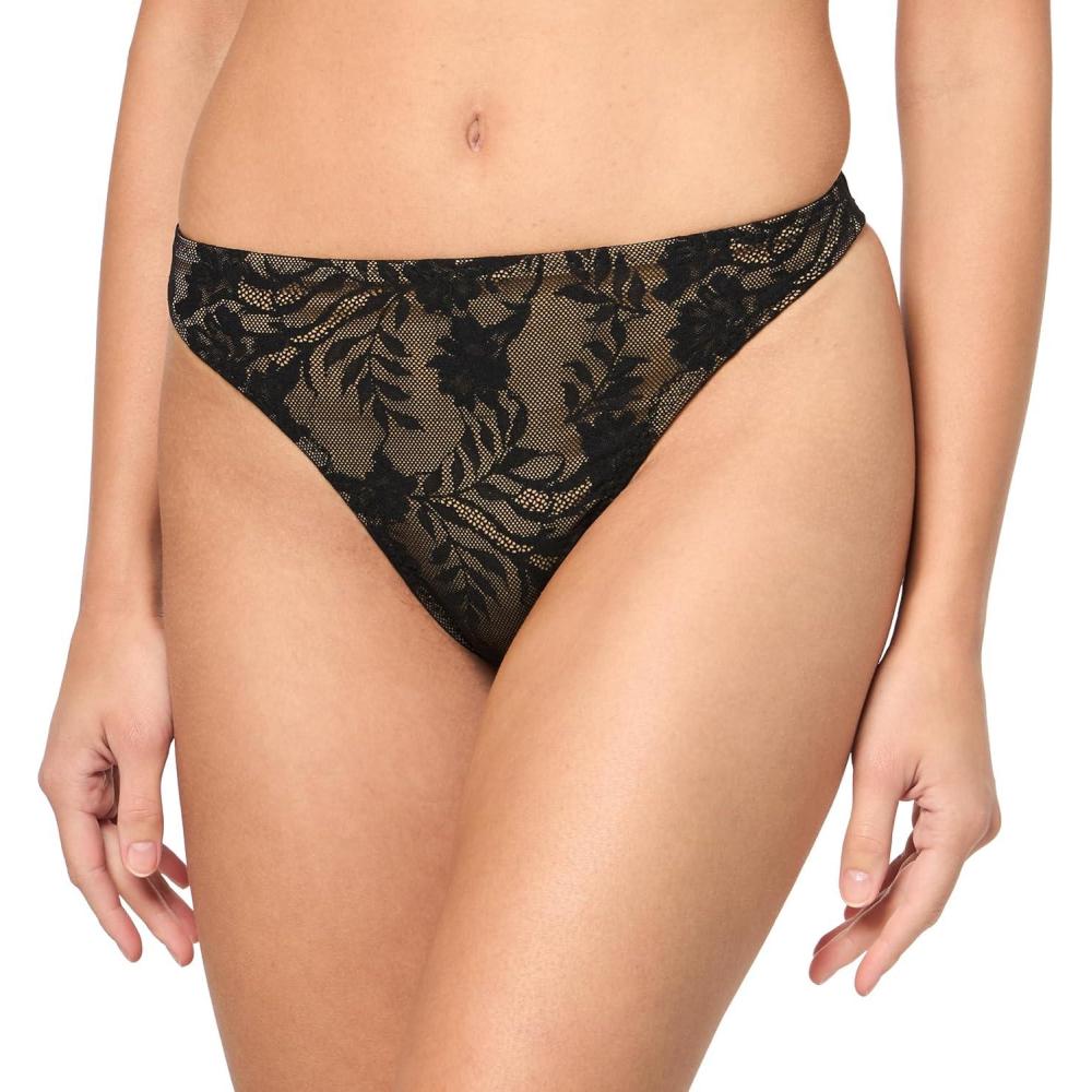 imageNorma Kamali Womens Luca Bikini BottomsBlk Stretch LcNude
