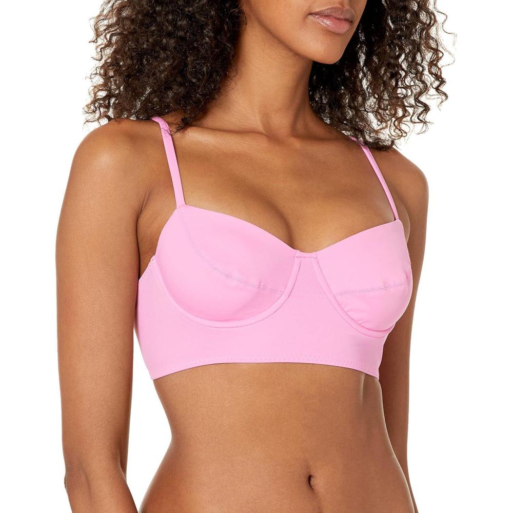 imageNorma Kamali Womens Underwire BraCandy Pink