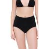 Norma Kamali Women’s High Rise Boy Short Bottoms(Black)