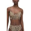Norma Kamali Women’s Underwire Bra(Cheetah Patch)