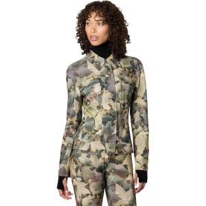 Norma Kamali Women’s Jeans Jacket(Autumn Leaves)