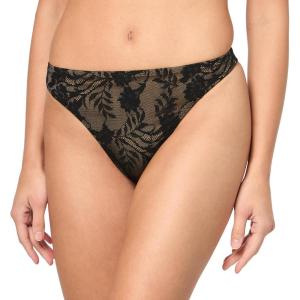 Norma Kamali Women’s Luca Bikini Bottoms(Blk Stretch Lc/Nude)