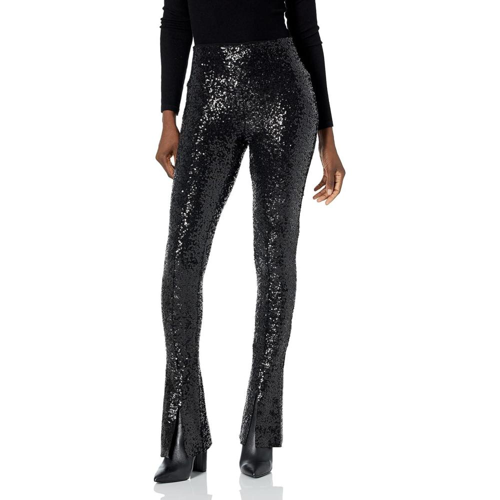 imageNorma Kamali Womens Spat LeggingsBlack Sequin