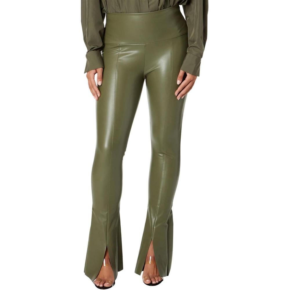 imageNorma Kamali Womens Spat LeggingsMilitary Vegan Leather