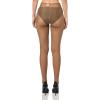 NORMA KAMALI Women’s Legging W/Footie W/O Waistband, Birch