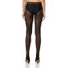 NORMA KAMALI Women’s Legging W/Footie W/O Waistband, Black