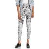 Norma Kamali Women’s Cropped Legging(White Leopard)