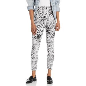 Norma Kamali Women’s Cropped Legging(White Leopard)