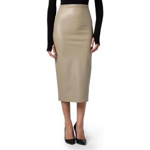 Norma Kamali Women’s Straight Skirt to Midcalf(Elm)