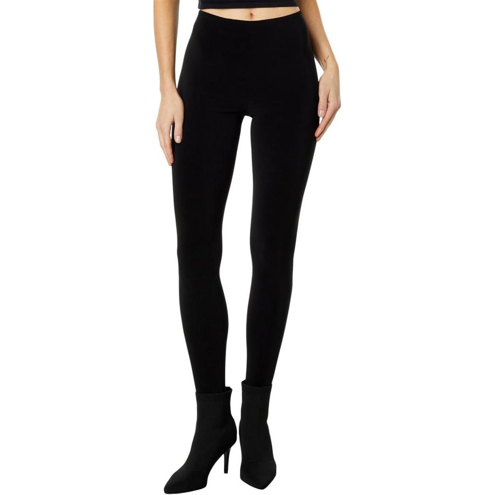 imageNorma Kamali Womens Leggings WFootie WO WaistbandBlack
