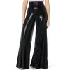 Norma Kamali Women’s Elephant Pants(Black Lame)