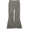 Norma Kamali Women’s Fishtail Pants(Uneven Stripe)