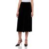 Norma Kamali Women’s Flared Skirt to Midcalf(Black)