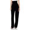 Norma Kamali Women’s High Waist Tailored Pleat Pant(Black)