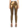 Norma Kamali Women’s Long Legging(Metallic Bronze)