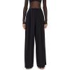 Norma Kamali Women’s Pleat Pants(Black)