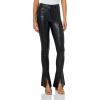 Norma Kamali Womens Spat Jeans(Black)