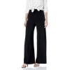 Norma Kamali Womens Straight Leg Business Casual Pants(Black)