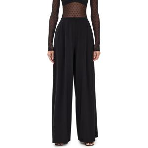 Norma Kamali Women’s Pleat Pants(Black)