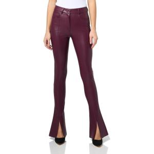 Norma Kamali Womens Spat Jeans(Plum)