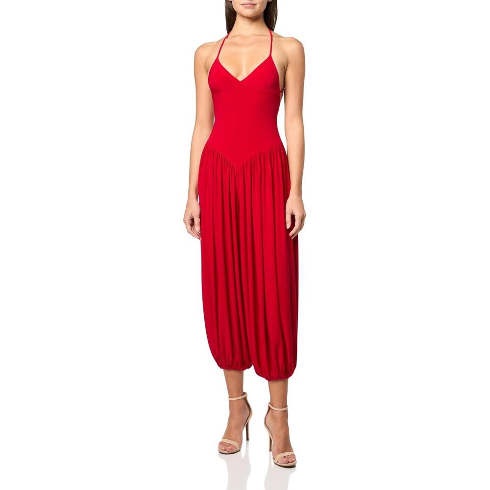imageNorma Kamali Womens Kenny JumpsuitTiger Red