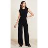 KAMALIKULTURE by Norma Kamali Women’s Sleevless Jumpsuit(Black)