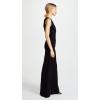 Norma Kamali Women’s Kamali Kulture Shirred Waist Jumpsuit(Black)