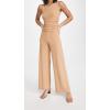 Norma Kamali Women’s Kamali Kulture Shirred Waist Jumpsuit(Nude)