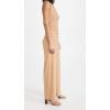 Norma Kamali Women’s Kamali Kulture Shirred Waist Jumpsuit(Nude)