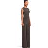 Norma Kamali Women’s Sleeveless Jumpsuit(Espresso)