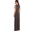 Norma Kamali Women’s Sleeveless Jumpsuit(Espresso)
