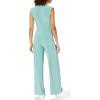 Norma Kamali Women’s Sleeveless Jumpsuit(Vintage Mint)