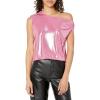 Norma Kamali Womens Drop Shoulder Top(Candy Pink)
