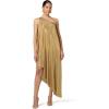 Norma Kamali Women’s One Shoulder Diagonal Tunic(Gold)