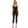 Norma Kamali womens Low Back Fara Slip Catsuit(Black)