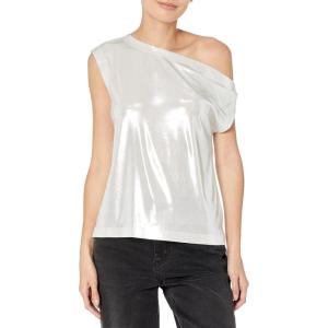 Norma Kamali Womens Drop Shoulder Top(Pearl)