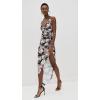 Norma Kamali Women’s Cayla Side Drape Gown(Peony)