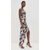 Norma Kamali Women’s Cayla Side Drape Gown(Peony)